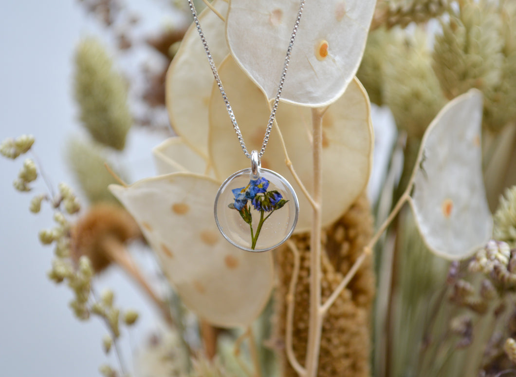 Forget Me Not Necklace (small)